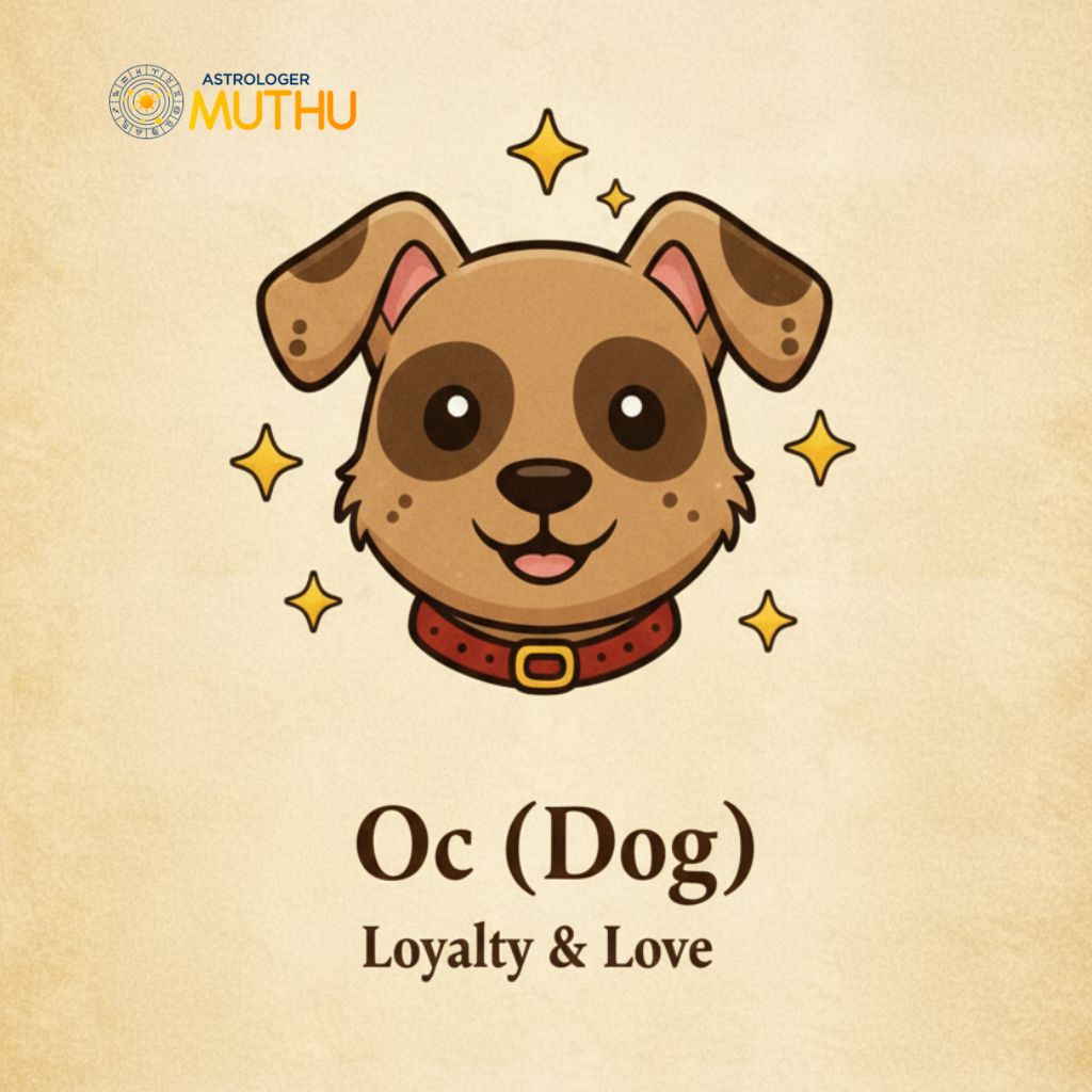 Oc (Dog) Mayan Astrology Signs