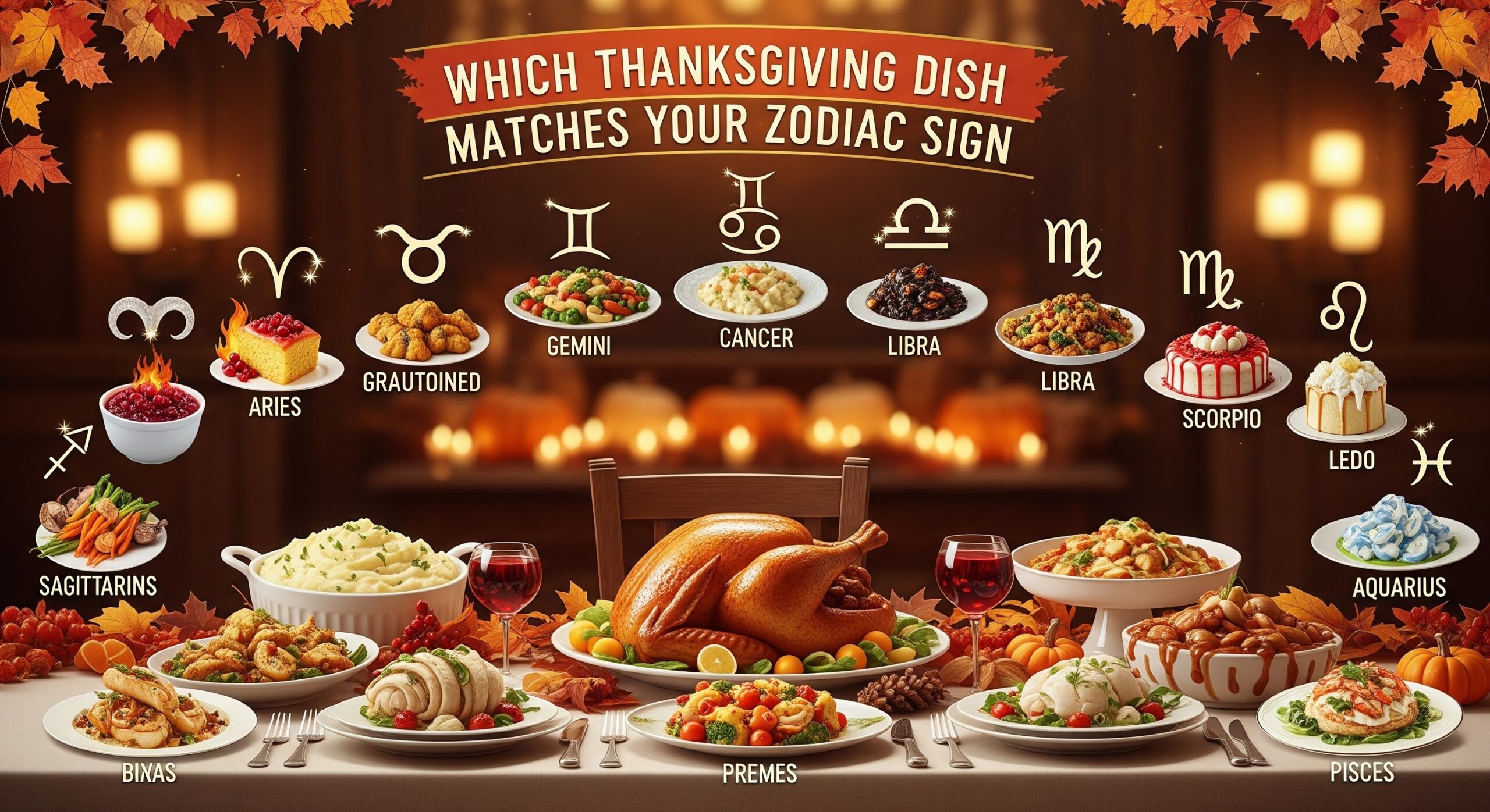 Thanksgiving Dish Matches Your Zodiac Sign