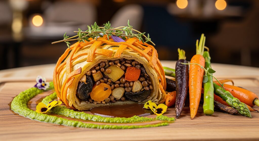 Aquarius: Unconventional Vegan Wellington Dish