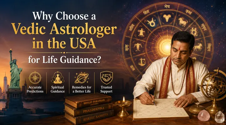 Why Choose a Vedic Astrologer in USA for Life Guidance?