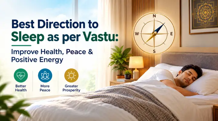 Best Direction to Sleep as per Vastu: Improve Health, Peace & Positive Energy